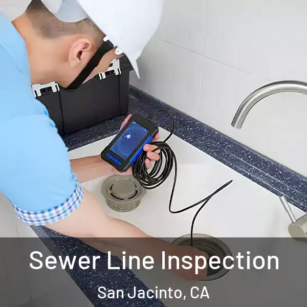  Sewer Line Inspection San Jacinto, CA