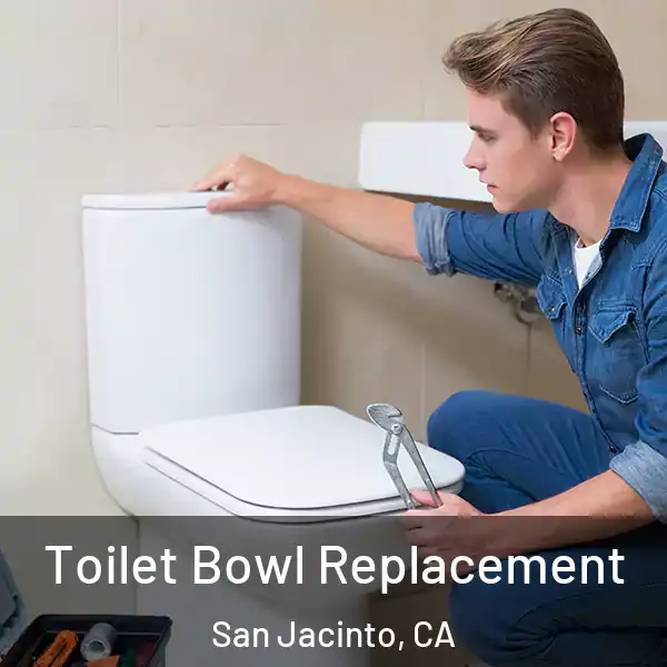  Toilet Bowl Replacement San Jacinto, CA
